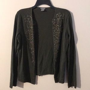 Dark olive Cardigan